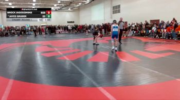 114 lbs Champ. Round 1 - Brock Jagodzinske, Martin County Red Bulls vs Jayce Gruber, Sartell-Saint Stephen