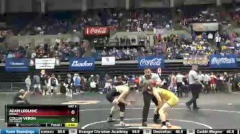 Semifinal - Collin Veron, DeLaSalle vs Adam LeBlanc, Brusly