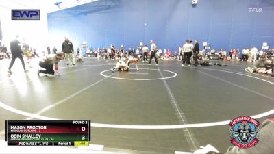 72 lbs Round 2 (4 Team) - Mason Proctor, Missouri Outlaws vs Odin Smalley, OpenMats Wrestling Club