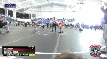 160 lbs Round 2 (4 Team) - Eli Gulley, Slyfox Black vs Emerson Moore, Untouchables Purple