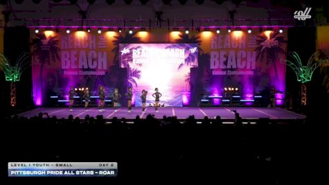 Pittsburgh Pride All Stars - Roar [2026 L1 Youth - Small Day 2] 2026 ACDA Reach the Beach Grand Nationals DI/Worlds