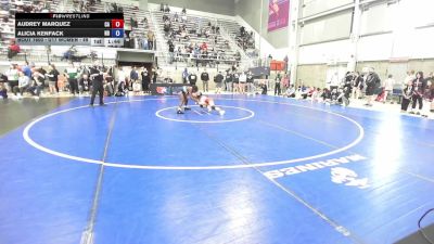 U17 Women - 49 lbs Cons. Round 4 - Audrey Marquez, CA vs Alicia Kenfack, ND