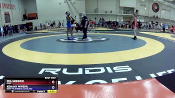 110 lbs Round 4 - Mia Skinner, Ohio vs Kenaya Mwehu, Beat The Streets Cleveland