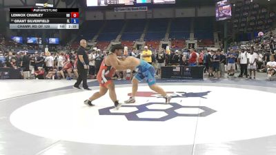 285 lbs Champ. Rd Of 128 - Lennox Charley, North Dakota vs Grant Silverfield, Florida