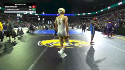 175 lbs Round Of 32 - Oren Frieson, Oakland Tech (OS) vs Ashton Lassig, Temecula Valley (SS)