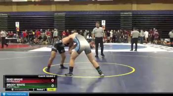 182 lbs Champ. Round 2 - Riad Hmami, Far Northeast vs Brody White, Platte Valley