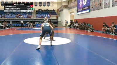 190 lbs Round 3: 1st Wb - Ethan Miller, Long County vs Messiah Edwards, Mt Zion, Jonesboro