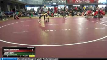 55 lbs Semifinal - Beaux Bergeron, Husky Wrestling Club vs Jessa Smith, Arab Youth Wrestling