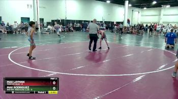 106 lbs Round 4 (6 Team) - Max Rodriguez, Bad Bay Wrestling Club vs Max Layman, Team STL Blue