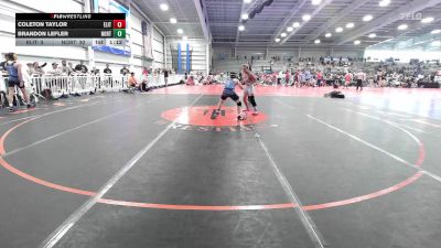 112 lbs Rr Rnd 2 - Coleton Taylor, Elite NJ MS Black vs Brandon Lefler, North Carolina National Team Blue