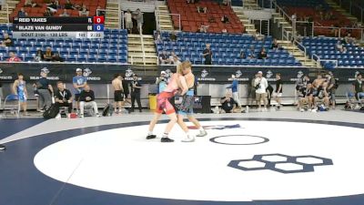 138 lbs Cons. Rd Of 16 - Reid Yakes, Florida vs Blaze Van Gundy, Ohio