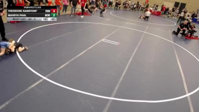 8U - C Cons. Semis - Theodore Ramstorf, Princeton Wrestling vs Mavryk Pahl, MN Elite Wrestling Club