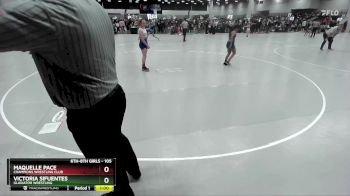 105 lbs Cons. Round 2 - Victoria Sifuentes, Gladiator Wrestling vs Maquelle Pace, Champions Wrestling Club