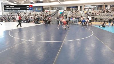 126 lbs Champ. Rd Of 16 - Eric Bush, Heatwave Wrestling Club vs Daniel Benavides, Scotsmen Wrestling Club