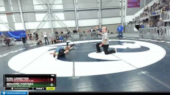 125 lbs Quarterfinal - Benjamin Martinez, Steelclaw Wrestling Club vs Karl Ledbetter, Sons Of Atlas Wrestling Club