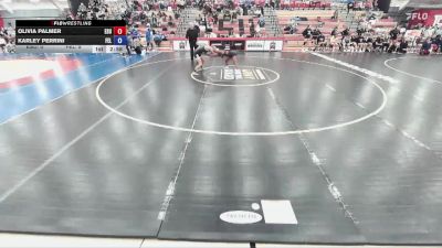 124 lbs Round 3 (12 Team) - Olivia Palmer, East Stroudsburg University vs Karley Perrini, Felician