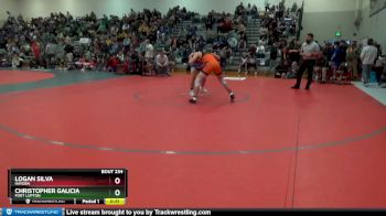 165 lbs Cons. Round 1 - Logan Silva, Hayden vs Christopher Galicia, Fort Lupton