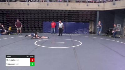 58 lbs Quarterfinal - Michael Maletta, Kings Park, NY vs Troy Wescott, N Syracuse, NY