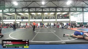 154-166 lbs Round 2 - Mya Willis, Eureka High School vs Julian Smith, RWC