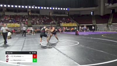 235 lbs Consi Of 16 #2 - Ethan Hrynkow, Ohio State WC vs Jakob Menichini, Massachusetts