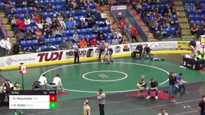 157 lbs Round Of 16 - Rocco Moschetta, Trinity vs Rocco Reifer, Moshannon Valley