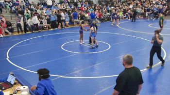 100 lbs Cons. Round 2 - Trinity McGovern, Royalton Hartland-Barker vs Delilah Everett, Lockport