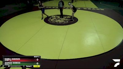 160 lbs Semis (4 Team) - Seth Cossentine, Roseau vs Amelia Regenold, PLPRB