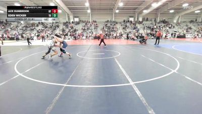 138 lbs Consi Of 32 #1 - Ace Dunbrook, NY vs Eden Wicker, VA