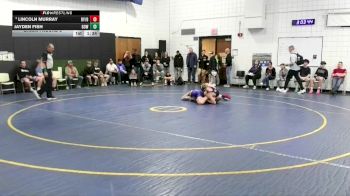 165 lbs Champ. Round 2 - Lincoln Murray, Royhart-Barker vs Jayden Fish, Gowanda