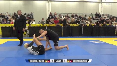 Keli Mendiola Manglona vs Rodrigo Lopes Martins 2024 World IBJJF Jiu-Jitsu No-Gi Championship