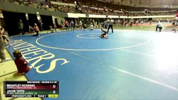 Rookie K-2 48 Cons. Round 3 - Brantley Mcginnis, Guerrilla Wrestling (GWA) vs Jacob Yates, Pit Bull Wrestling Academy