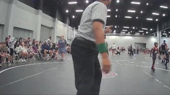 52 lbs Round 5 (8 Team) - Kaleb Millz, Backyard Brawlers Gold vs Zane Enriquez, Takedown Elite