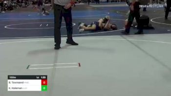 106 lbs Round Of 16 - Brody Townsend, Mingus Mountain Wrestling Club vs Koda Holeman, Clovis