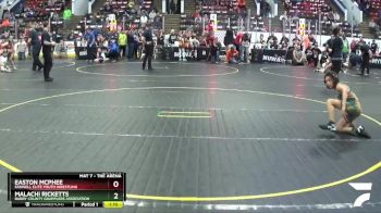 69 lbs Cons. Round 3 - Easton McPhee, Farwell Elite Youth Wrestling vs Malachi Ricketts, Barry County Grapplers Association