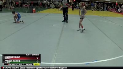 55 lbs Quarterfinal - Kaison Perkins, Pinnacle vs Parker Jenkins, RT Elite