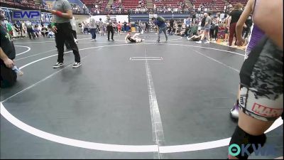 73 lbs Round Of 16 - Jessen Madrid, Chickasha Youth Wrestling vs Ryker Peck, Standfast OKC