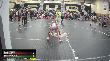 70 lbs Cons. Semi - Aria Bushaw, Carolina Reapers vs Jace Jackson, Kc Elite Training