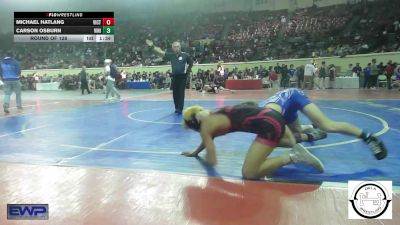 118 lbs Round Of 128 - Michael Hatlang, Victory Christian JH vs Carson Osburn, Vinita