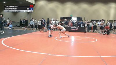 113 lbs 5th Place Match - Declan McKee vs Casey Powers, Savage