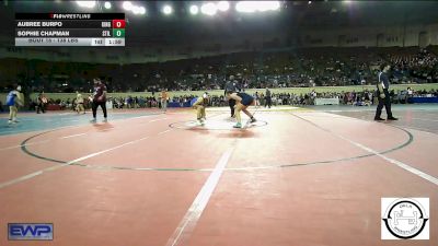 138 lbs Round Of 32 - Aubree Burpo, Kingfisher YellowJackets vs Sophie Chapman, Stillwater Wrestling