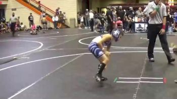 62 lbs Consi Of 4 - Trajan Johnson, Kimball Wrestling Club vs Owen Shockman, Braham Warriors