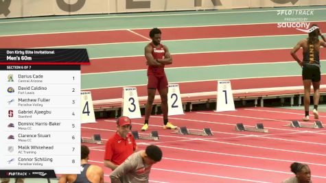 Men's 60m Unseeded, Prelims 6