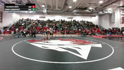 215 lbs Champ. Round 1 - Jackson Berg, Chaparral vs Drew Liebentritt, Broomfield