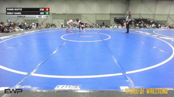 95 lbs Final - Paris Watts, Storm 7-12 vs Emily Hamil, Super Girls 7-12