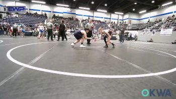 110 lbs Rr Rnd 5 - Kaden Breeding, Eufaula Ironheads Wrestling Club vs Magnum Robles, CCYO