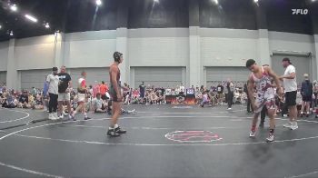 140 lbs Round 4 (8 Team) - Jeremiah Hayes, Backyard Brawlers Gold vs Carter Seto, Backyard Brawlers Red