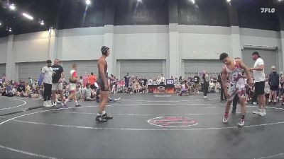 140 lbs Round 4 (8 Team) - Jeremiah Hayes, Backyard Brawlers Gold vs Carter Seto, Backyard Brawlers Red