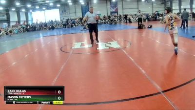 88 lbs Rd# 2 10:30am Friday - Mason Meyers, POWA vs Zakk Kulas, Terps XPress