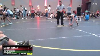 62 lbs Quarterfinals (8 Team) - Landon Fleeman, Elite Athletic Club vs Javier Flores, Untouchables