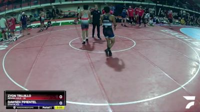 165 lbs Quarters & Wb (16 Team) - ZYON TRUJILLO, Nevada GOLD vs Dawsen Pimentel, Utah Black